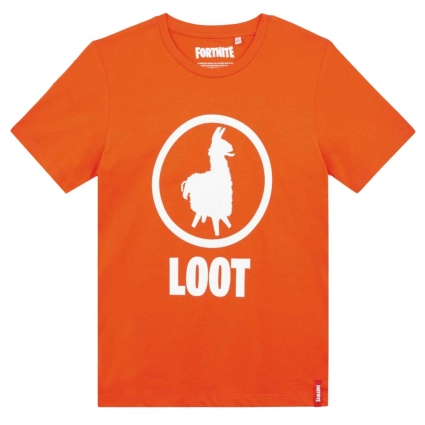 Camiseta Adulto Fortnite roja