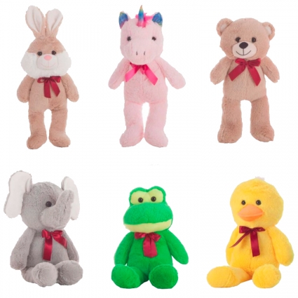 PELUCHE SURTIDO LUCKY 34 CM