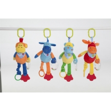 PELUCHE SURTIDO SONAJERO Y MORDEDOR 38cm