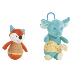 PELUCHE SURTIDO ANIMALITOS LUNA VIBRAN 30 CM