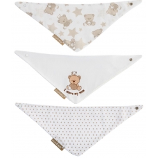 SET 3 BANDANAS OSITOS