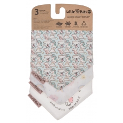 SET 3 BANDANAS UNICORNIO