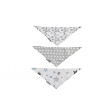 SET 3 BANDANAS STARS  42 X 16 CM
