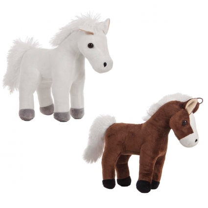 CABALLO SURTIDO CON SONIDO 28 CM