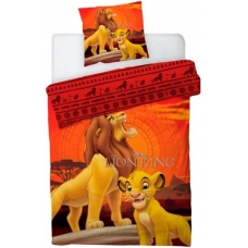 MICROFIBER DUVET COVER 140x200 THE LION KING