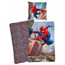 COTTON DUVET COVER 140x200 SPIDERMAN