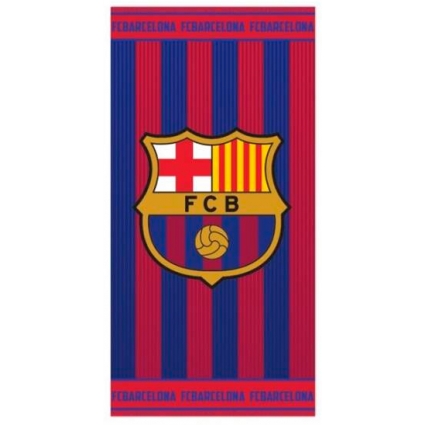 TOALLA PLAYA ALGODON FC BARCELONA FCB162-TOWEL