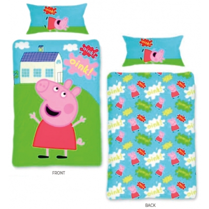 FUNDA NORDICA MICROFIBRA 150x220 PEPPA PIG