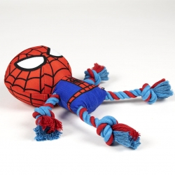 CUERDA DENTAL PARA PERRO SPIDERMAN