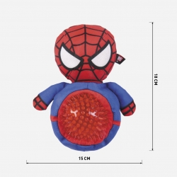 PELUCHE PARA PERRO PELOTA SPIDERMAN