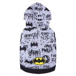 SUDADERA PARA PERRO XXS COTTON BRUSHED BATMAN