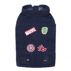 CHAQUETA VAQUERA PARA PERROS XXS MARVEL