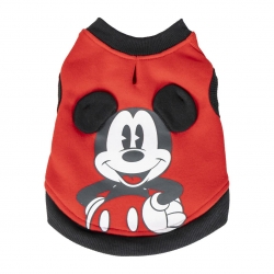 SUDADERA PARA PERRO APLICACIONES COTTON BRUSHED MICKEY