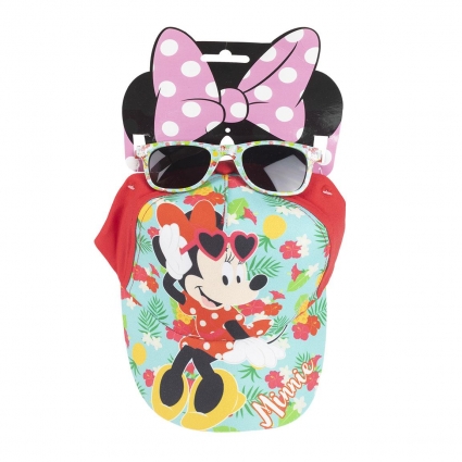 GORRA SET GAFAS DE SOL MINNIE