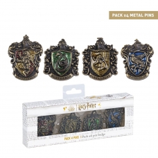 PIN PACK X4 HARRY POTTER