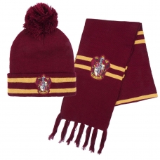 CONJUNTO 2 PIEZAS BUFANDA HARRY POTTER GRYFFINDOR