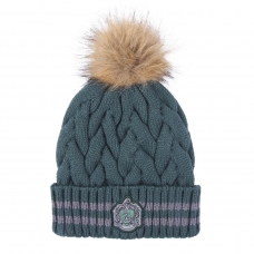 GORRO TRICOT POMPOM HARRY POTTER SLYTHERIN