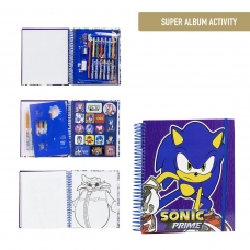 ALBUM ACTIVIDADES COLOREABLE SONIC PRIME