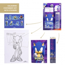 SET DE PAPELERÍA COLOREABLE SONIC PRIME