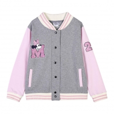 SUDADERA CON CREMALLERA COTTON BRUSHED MINNIE