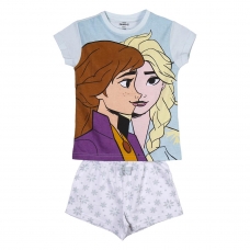 PIJAMA CORTO SINGLE JERSEY PUNTO FROZEN 2