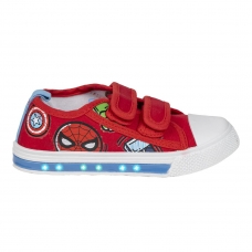 SNEAKERS PVC SOLE WITH LIGHTS COTTON AVENGERS