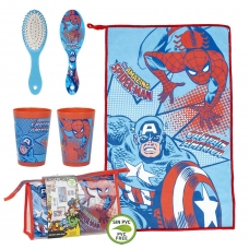 NECESER ASEO VIAJE ACCESORIOS AVENGERS