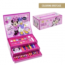 SET PAPELERÍA COLOREABLE MALETÍN MINNIE