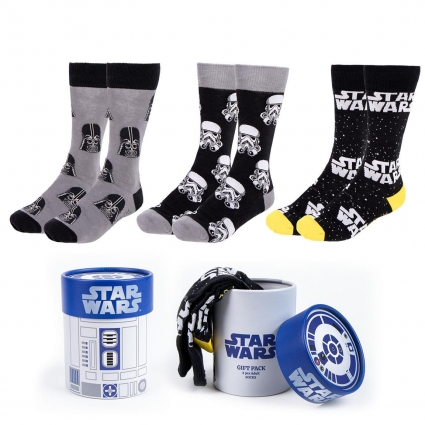 PACK CALCETINES 3 PIEZAS STAR WARS