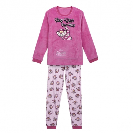 PIJAMA LARGO CORAL FLEECE DISNEY ALICIA