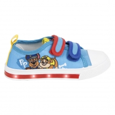 ZAPATILLA LONETA SUELA PVC CON LUCES PAW PATROL