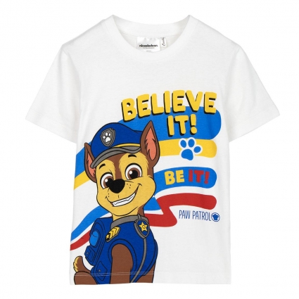 CAMISETA CORTA SINGLE JERSEY PAW PATROL