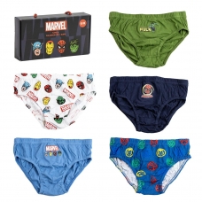 PACK CALZONCILLOS SINGLE JERSEY 5 PIEZAS MARVEL