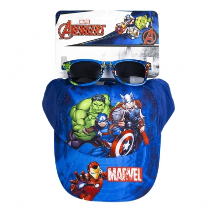GORRA SET GAFAS DE SOL AVENGERS