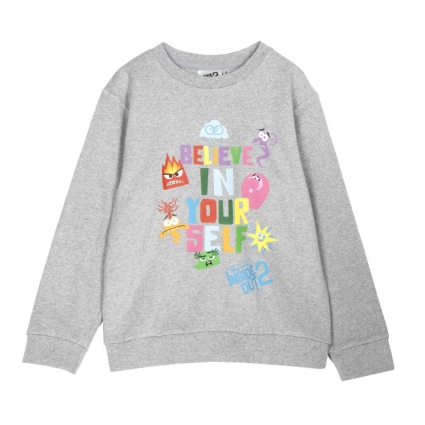 SUDADERA COTTON BRUSHED PIXAR INSIDE OUT