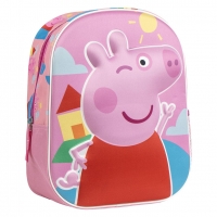 MOCHILA INFANTIL 3D PEPPA PIG