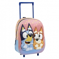 MOCHILA INFANTIL TROLLEY 3D BLUEY