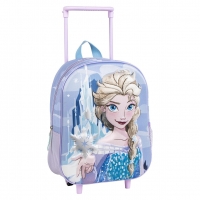 MOCHILA INFANTIL TROLLEY 3D FROZEN