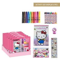 SET PAPELERÍA COLOREABLE DISPLAY HELLO KITTY