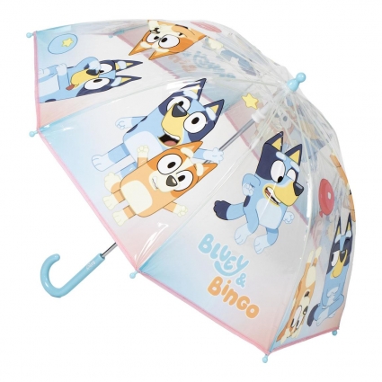 PARAGUAS MANUAL POE BURBUJA BLUEY