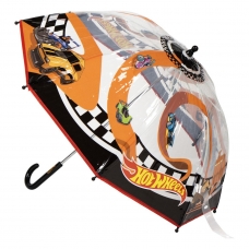 PARAGUAS MANUAL POE BURBUJA HOT WHEELS