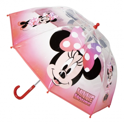 UMBRELLA POE MANUAL BUBBLE MINNIE