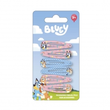 ACCESORIOS PELO CLIPS 6 PIEZAS BLUEY