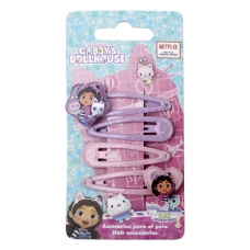 ACCESORIOS PELO CLIPS 4 PIEZAS GABBY´S DOLLHOUSE
