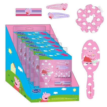 SET DE BELLEZA ACCESORIOS DISPLAY PEPPA PIG