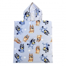 PONCHO MICROFIBRA BLUEY