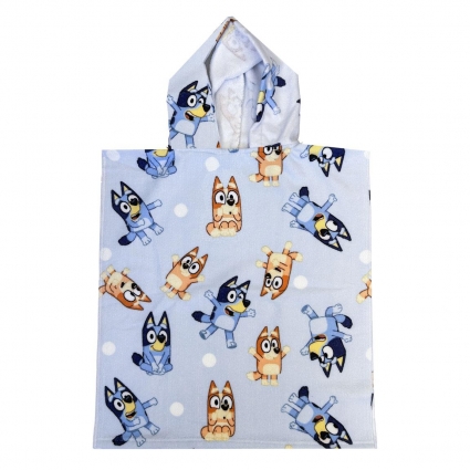 PONCHO MICROFIBRA BLUEY