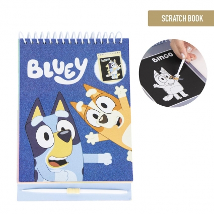 SET DE PAPELERÍA SCRATCH BOOK BLUEY