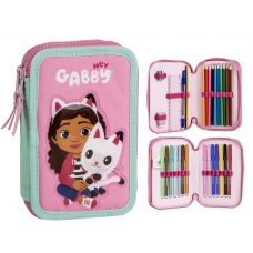 PLUMIER CON ACCESORIOS GABBY´S DOLLHOUSE