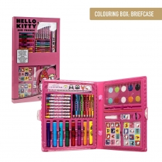 COLOURING STATIONERY SET BOX HELLO KITTY
